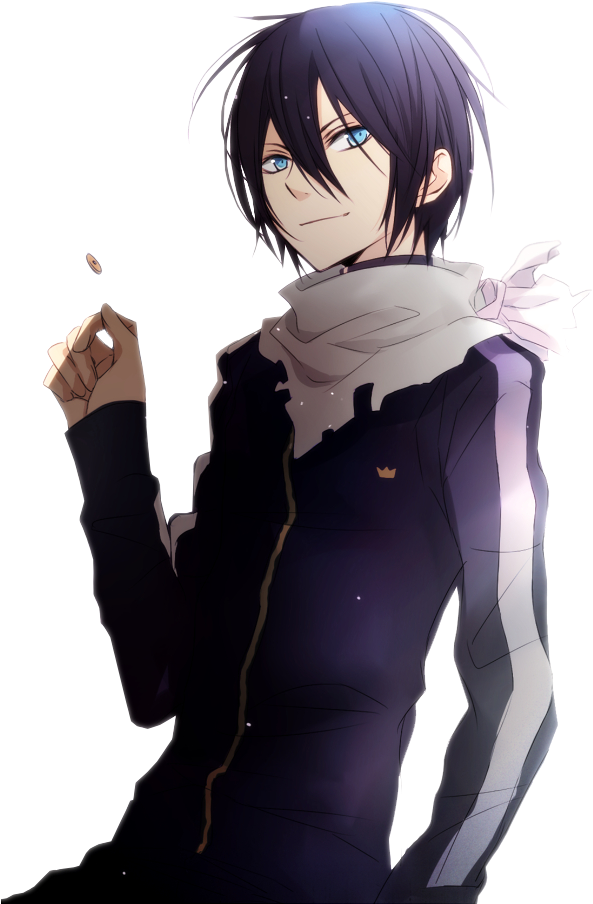 Render Anime 29 Noragami 1 Yato 1 By Nikkyshi-da0fbb5 - Anime Characters No Background (600x904), Png Download