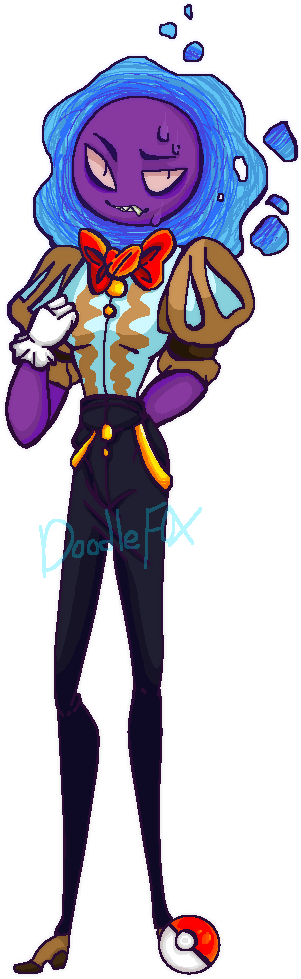 Gus The Gastly - Cartoon (359x988), Png Download