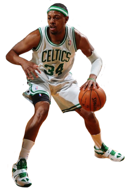 Share This Image - Paul Pierce Celtics Png (401x600), Png Download