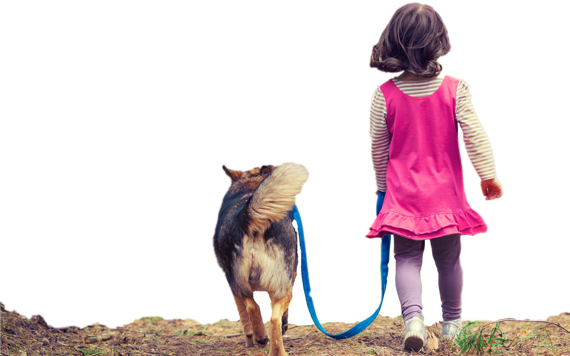 Girl And Dog - Netter Wchentlicher Planer 2017 (german Edition) (1920x1200), Png Download