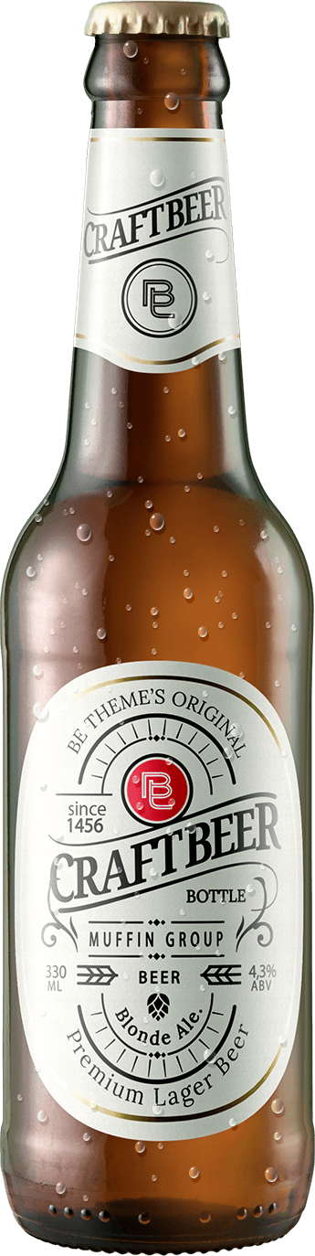 Home Craftbeer Slider 1 - White Ale Beer (345x1374), Png Download