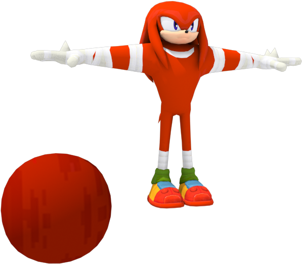 Download Zip Archive - Sonic T Pose (750x650), Png Download