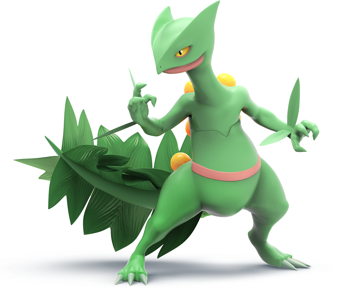 Sceptile - Sceptile Smashified (1500x1501), Png Download