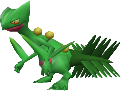 Sceptile Artwork - Super Smash Bros Sceptile Png (500x391), Png Download