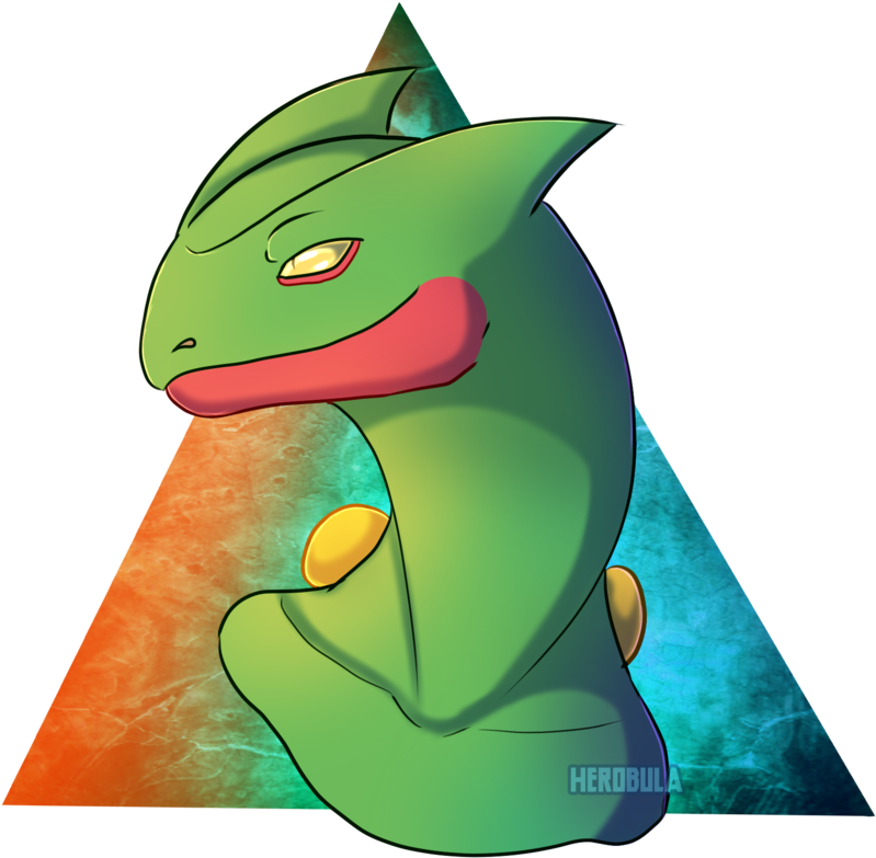 Sceptile Headshot - Cartoon (1024x870), Png Download