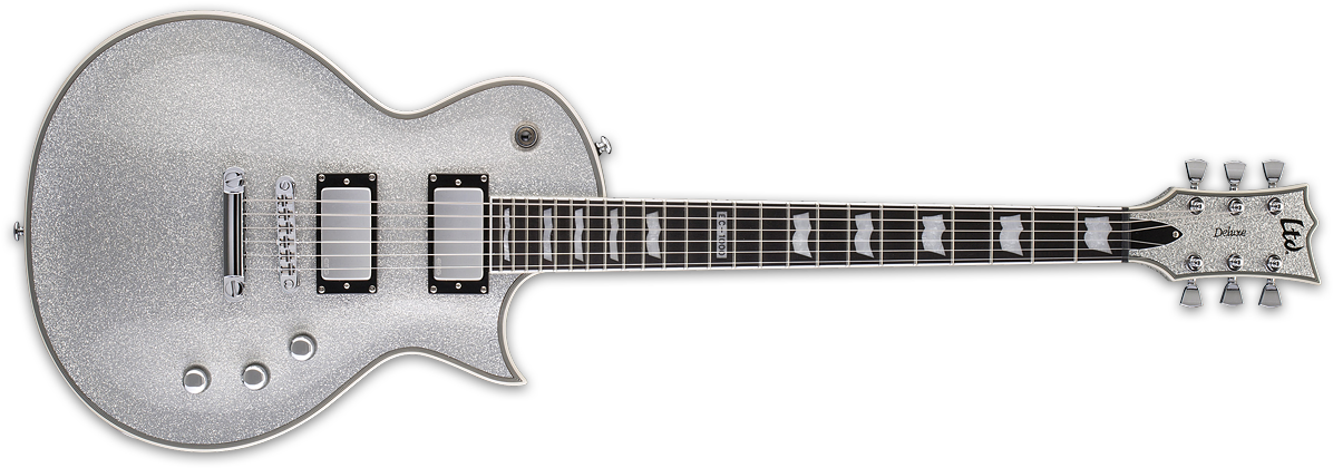 0123448757 Email - Esp Ltd Ec-1000 Silver Sparkle (1200x438), Png Download