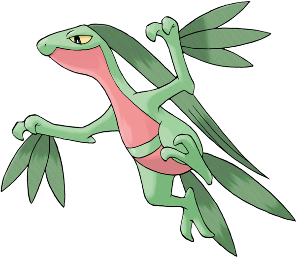 Mega Sceptile - Pokemon Grovyle (600x600), Png Download