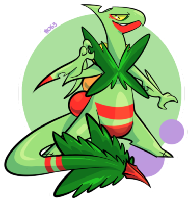 Mega Sceptile - Pokémon (500x500), Png Download