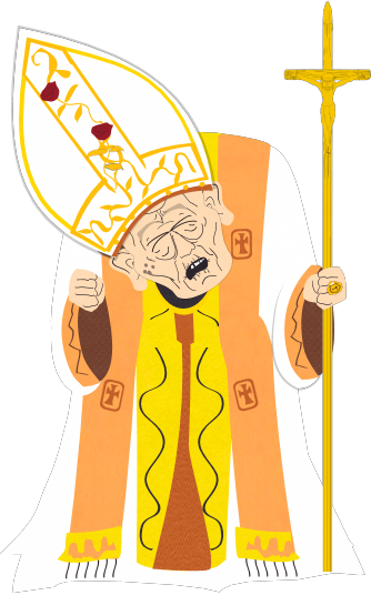 Pope John Paul Ii - Tom Clancy’s Rainbow Six (334x536), Png Download