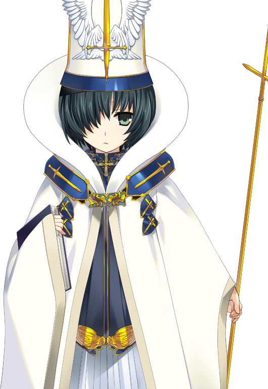 Crook Pope Quest - Cartoon (530x768), Png Download