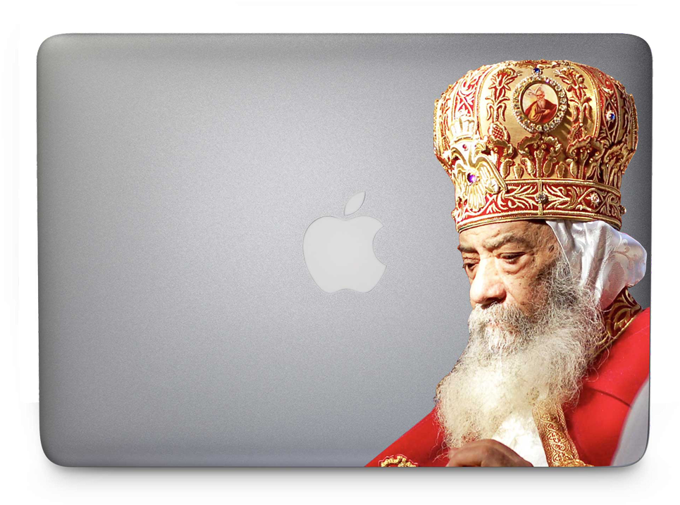Pope Shenouda Iii (1000x1000), Png Download