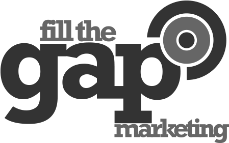 Fill The Gap Logo - Fill The Gap Marketing (576x280), Png Download