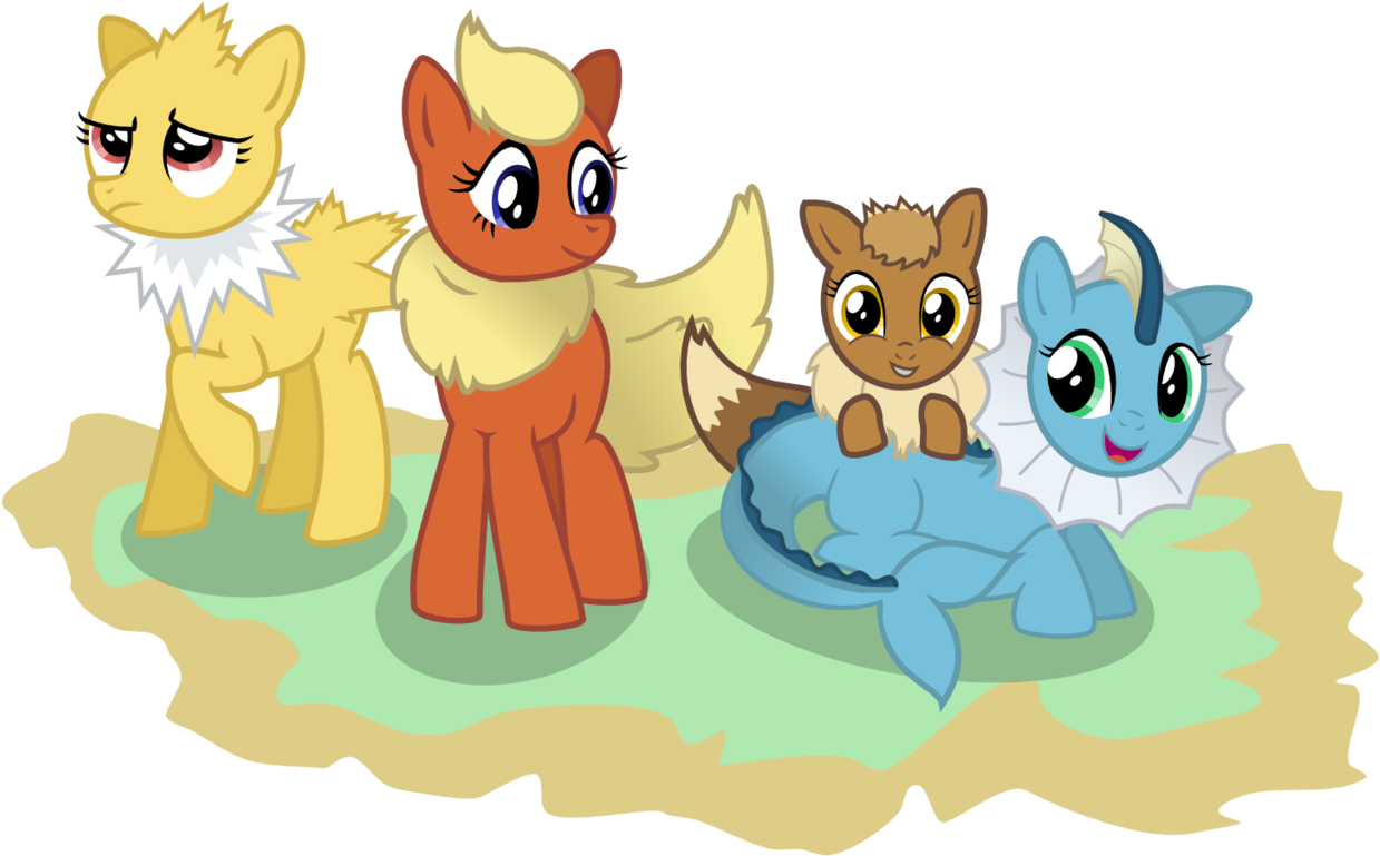 #124758 - Artist - Arteenebsen, Artist - Arteenesben, - My Little Pony Eevee (1280x853), Png Download