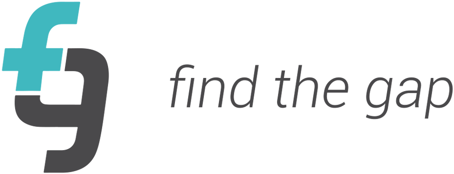 Find The Gap Data Management Logo - Calligraphy (1000x428), Png Download
