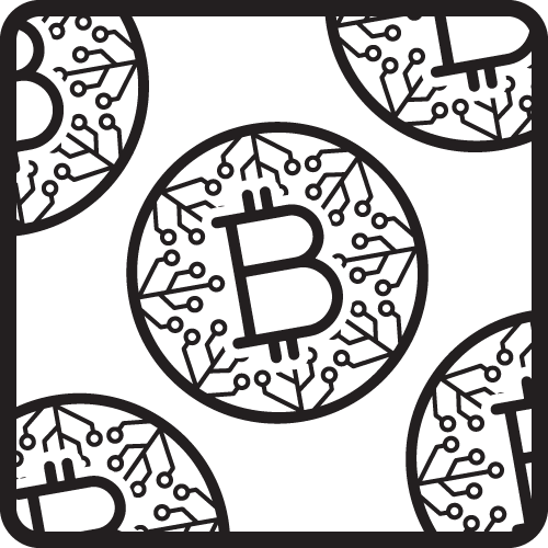 Bitcoin-icon - Ar Creations (500x500), Png Download