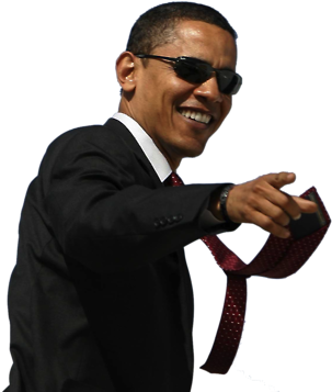 Hansen Thinks This Picture Of Barack Obama Is Fabulous - Sorry It Took So Long (500x375), Png Download