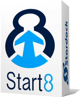Stardock Start8 Lets You Return The Start Button To - Stardock Start10 Png (348x417), Png Download