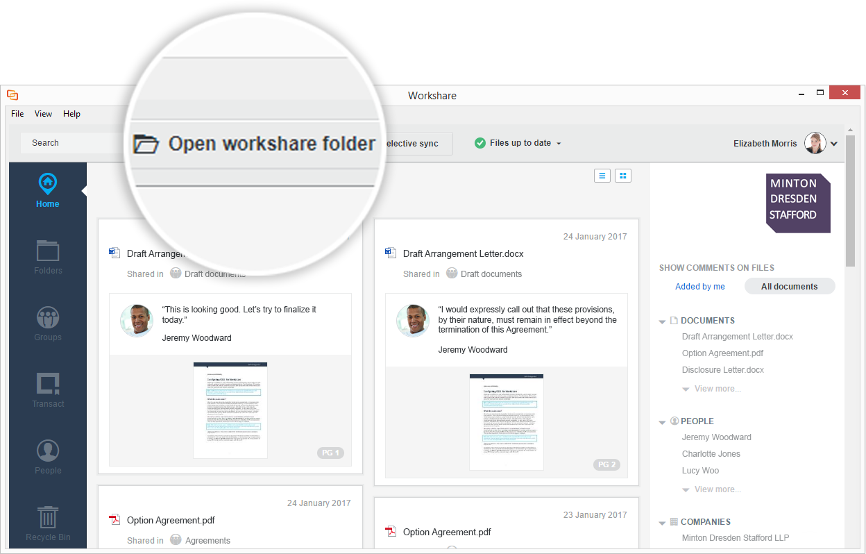 Download Quick Access Or Favorites (windows 7 And 8) - Workshare ...
