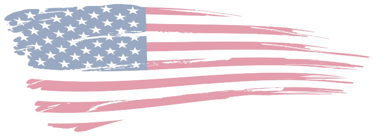 Banner Command Center Baseball Team Banner - Trendy Accessories 41k8661 American Flag Drawing (743x271), Png Download