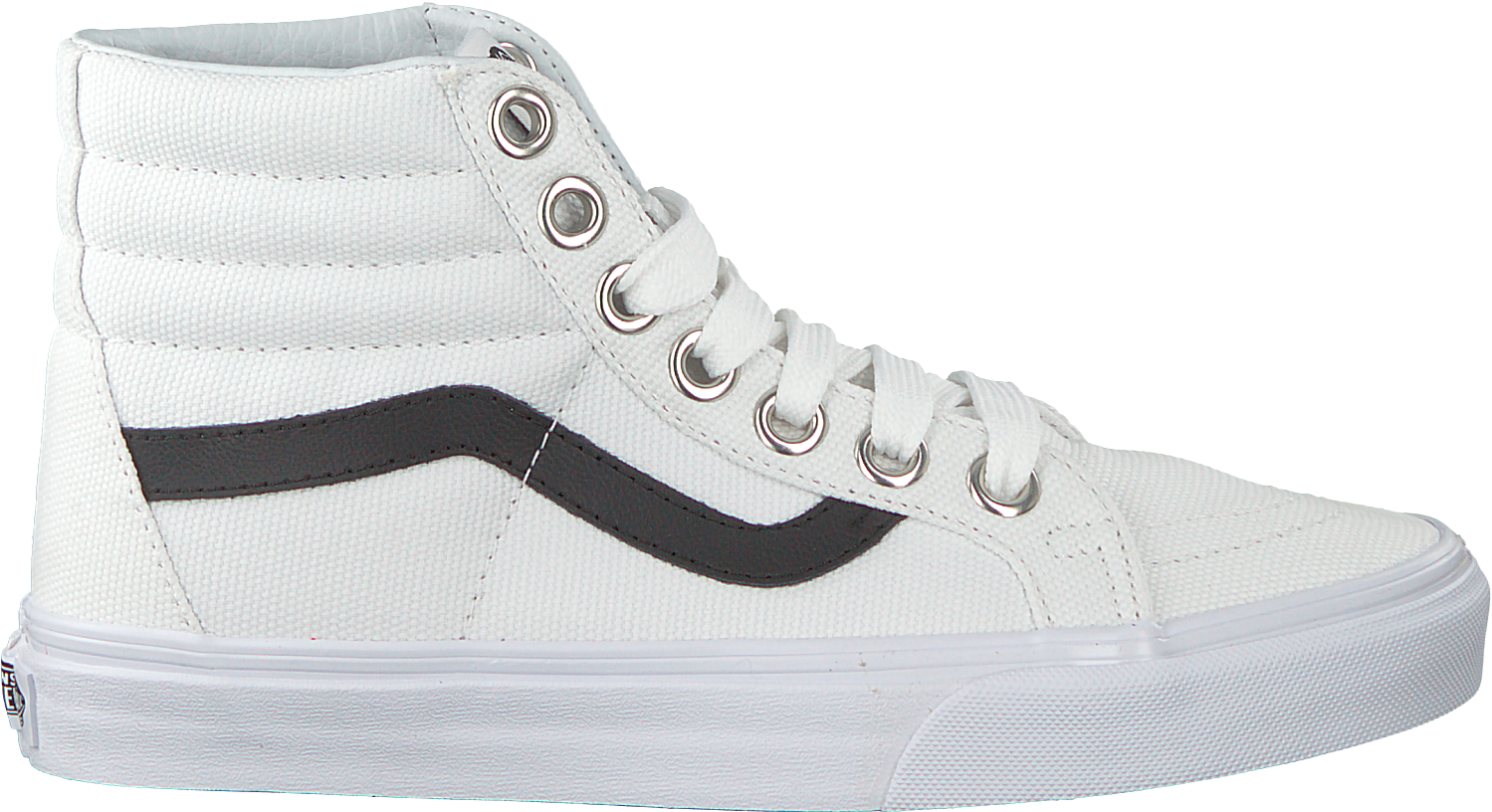 White Vans Sneakers Sk8 Reissue Hi Reissue Sk8 Wmn - Vans (1500x831), Png Download