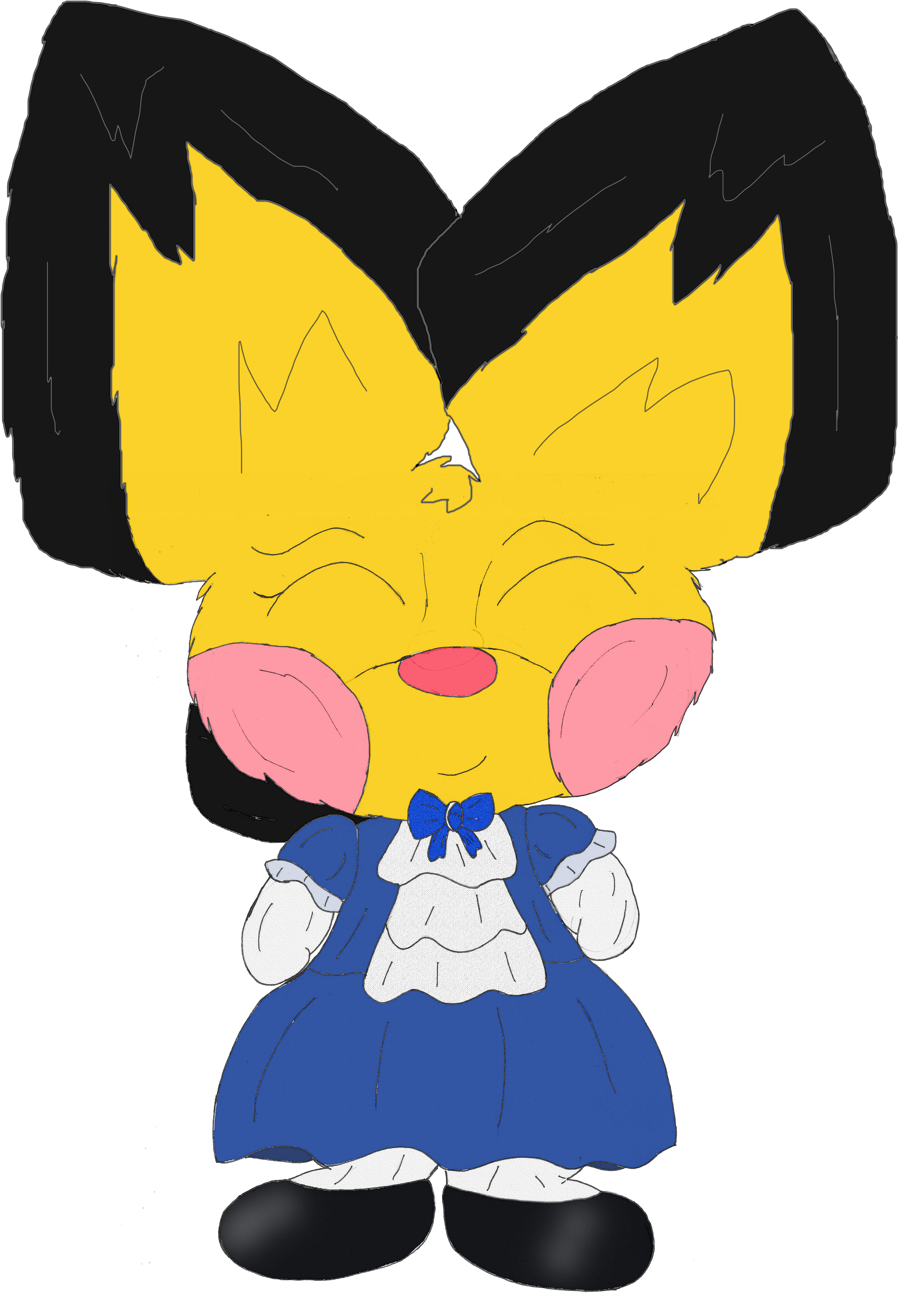 Belle Pichu - Pichu (4000x5507), Png Download