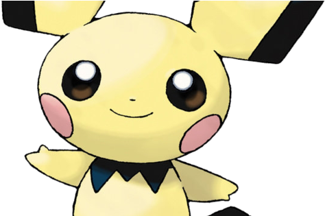 #25 #26 #172 - First Stage Of Pikachu (600x314), Png Download