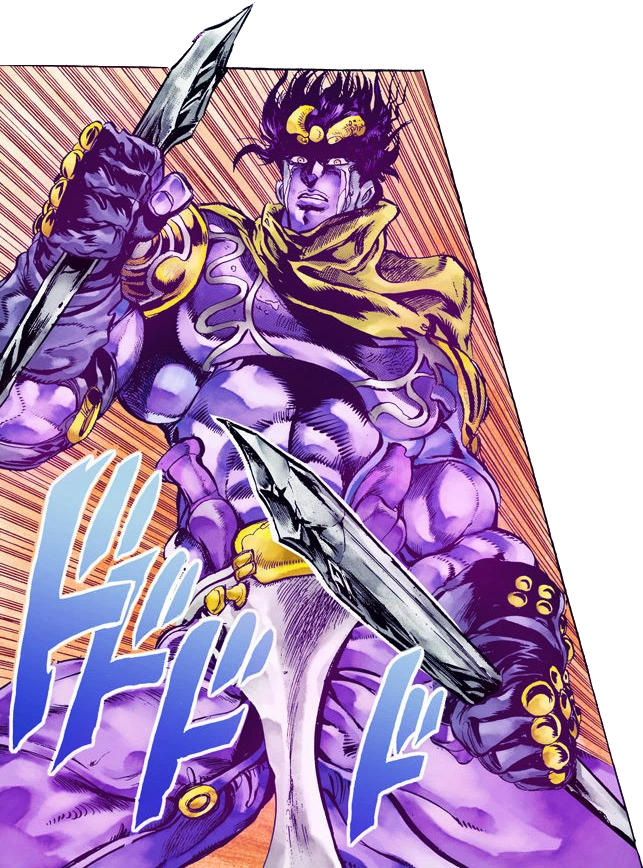 Jojo's Bizarre Adventure Stardust Crusaders Star Platinum - Star Platinum Stardust Crusaders Manga (643x868), Png Download