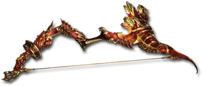 Hellward Bow - Fantasy Dragon Bow (462x400), Png Download