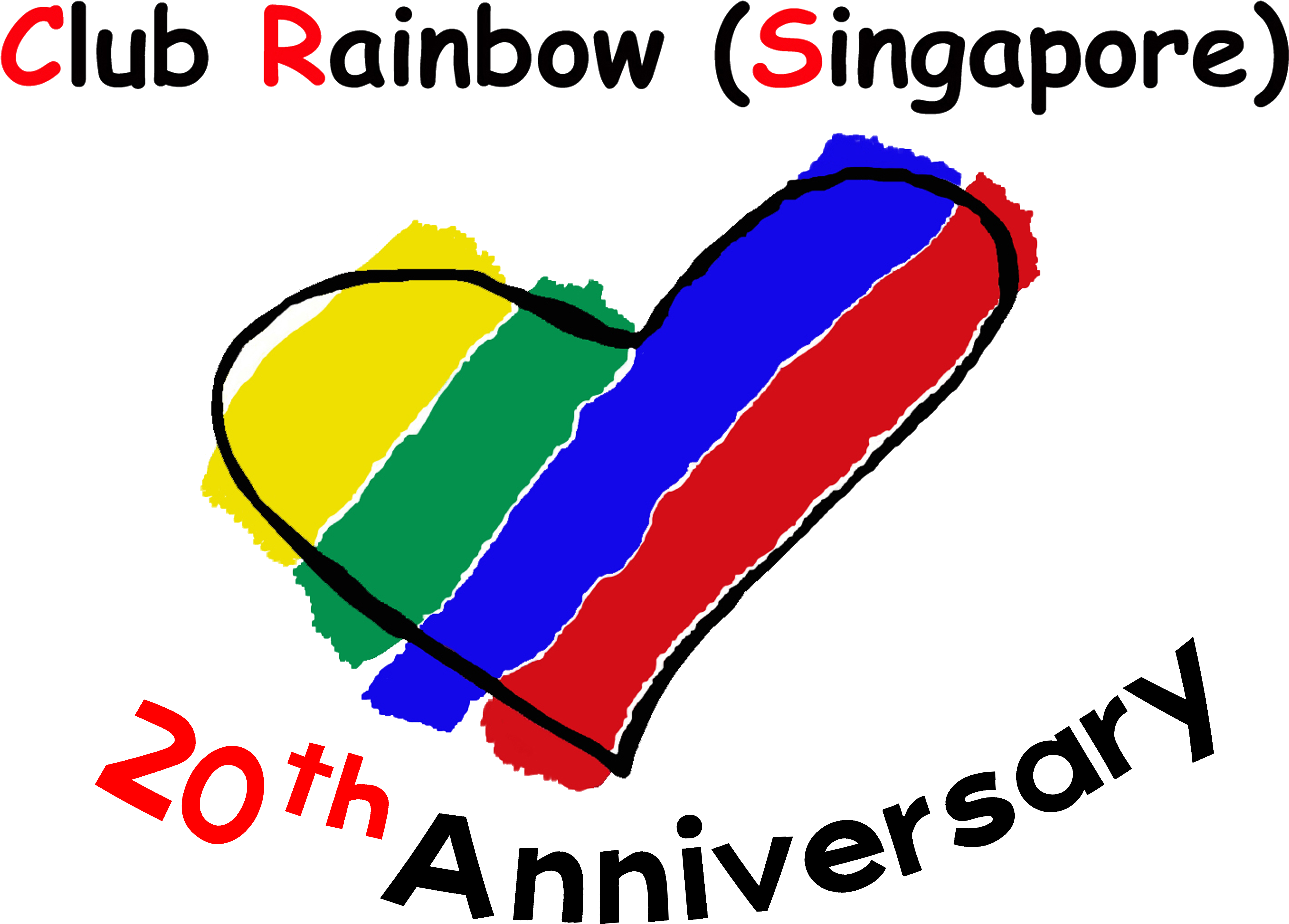 Club Rainbow - Club Rainbow Singapore Logo (5723x4331), Png Download