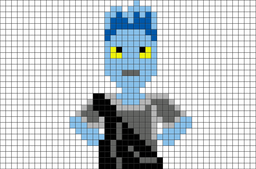 Characters Pixel Art Greek Gods (880x581), Png Download