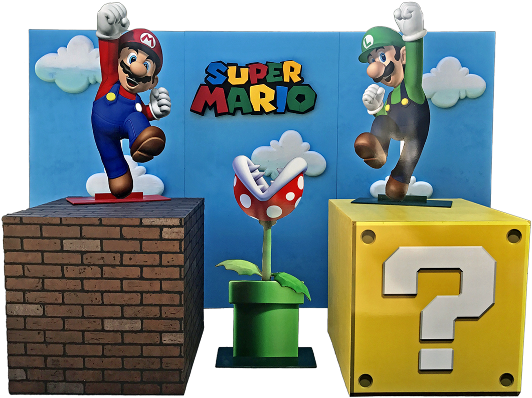 Super Mario Brothers Package - Super Mario Brothers Prop (1199x834), Png Download
