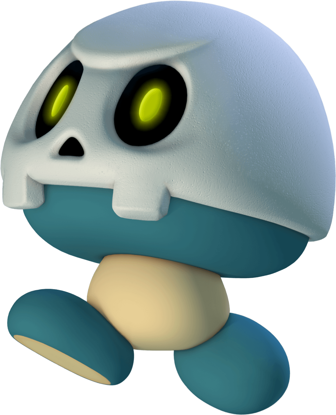 3 Clipart Super Mario - Super Mario Bone Goomba (1148x1417), Png Download
