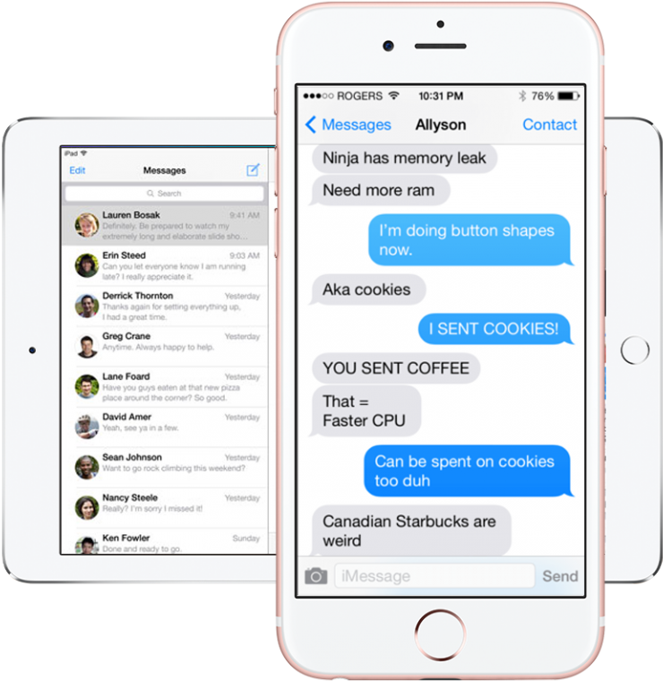 Imessage Update 2016 (768x768), Png Download