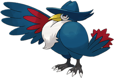 Pokémon Honchkrow - Pokemon Honchkrow (480x480), Png Download