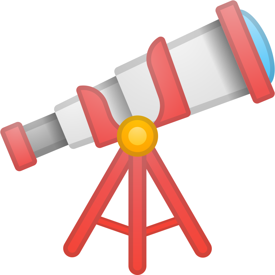 Download Svg Download Png - Emoji De Telescopio (1024x1024), Png Download