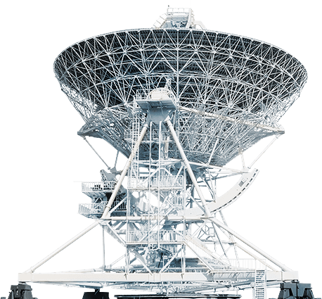 Radio Telescope (458x425), Png Download