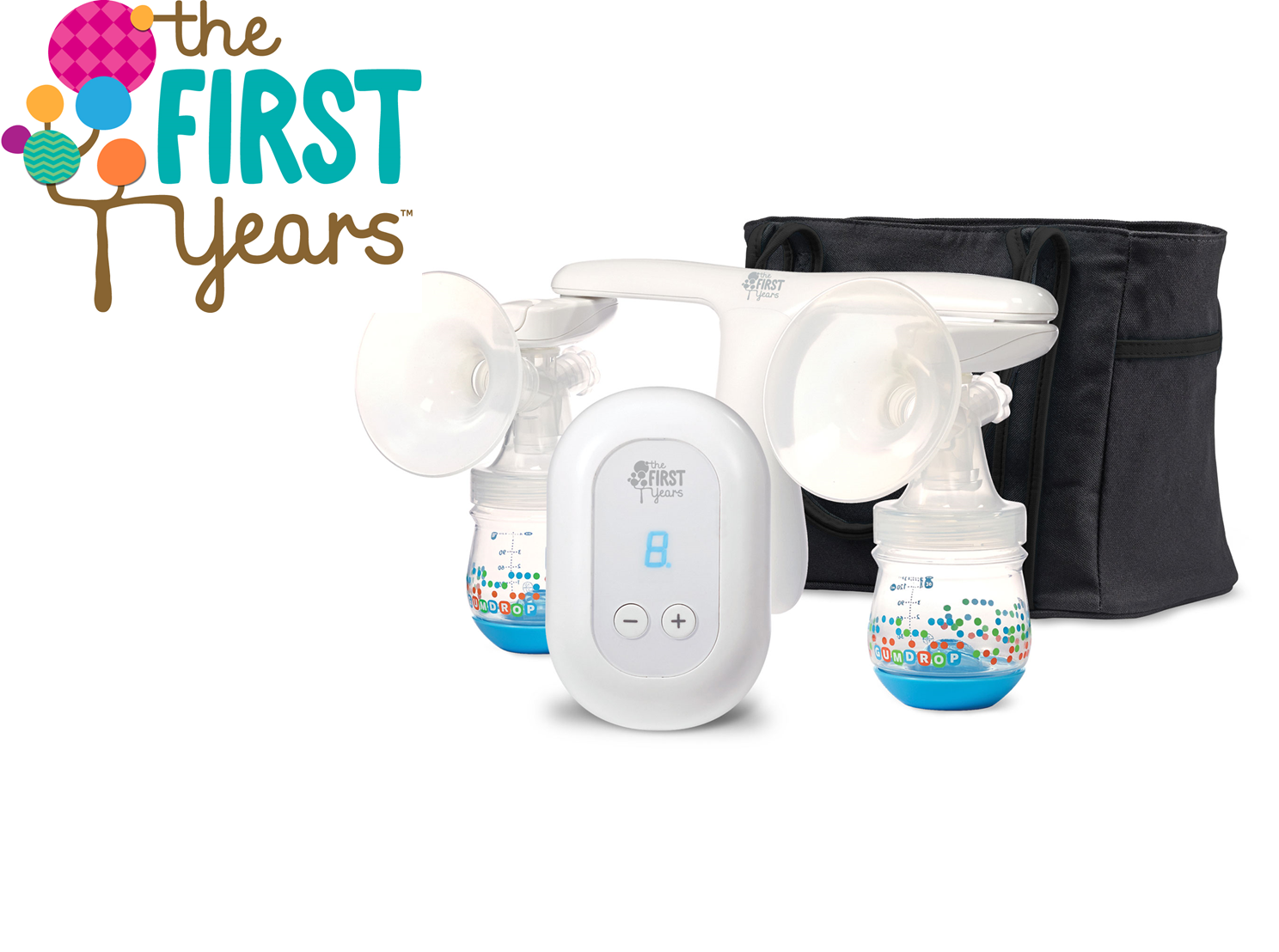 Quiet Expressions Plus Double Breast Pump - First Years Quiet Expressions Double Electric Breast (1488x1108), Png Download