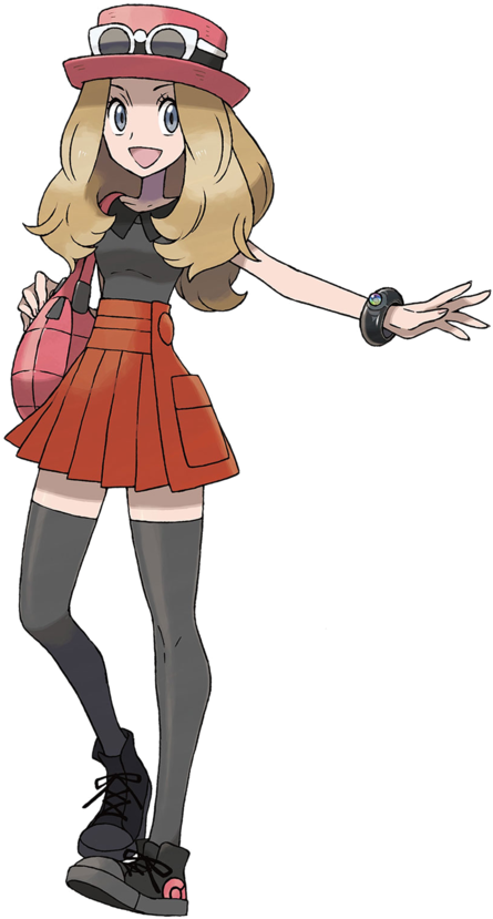 Xy Serena - Serena Pokemon Game (514x836), Png Download