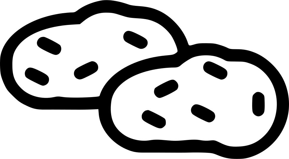 Sweet Potato Starch Carbs Vegetable Comments - Potatoes Icon Png (980x542), Png Download