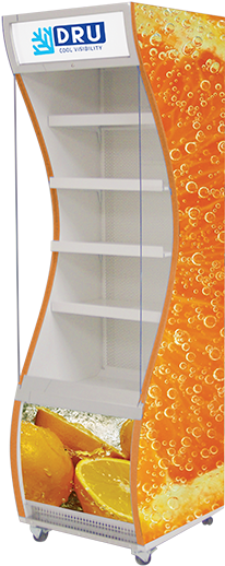 The Vogue Display Cooler Combines Aesthetics And Functionality - Shelf (550x550), Png Download