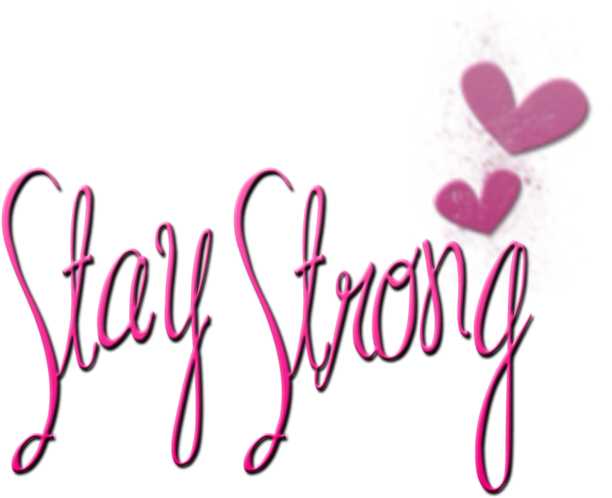 Stay Strong Png (900x900), Png Download