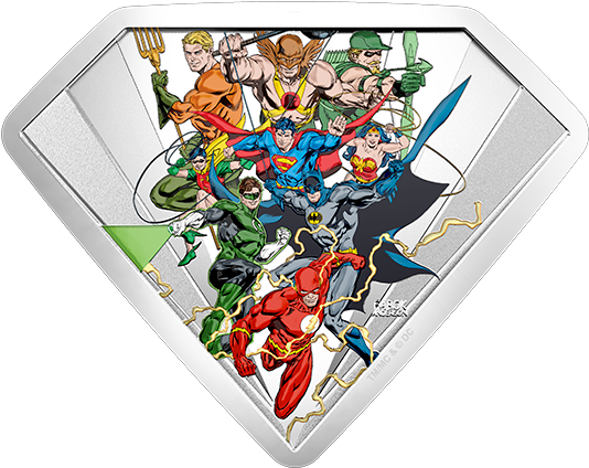 Pure Silver Coin - Bronzezeit Von Dc Comics (570x570), Png Download