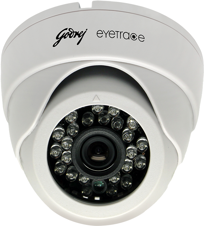 Godrej Et 100irhmd L 1mp Hd Indoor Ir Mini Dome Camera - Ste Fd20ir3 6p 720p (1000x800), Png Download