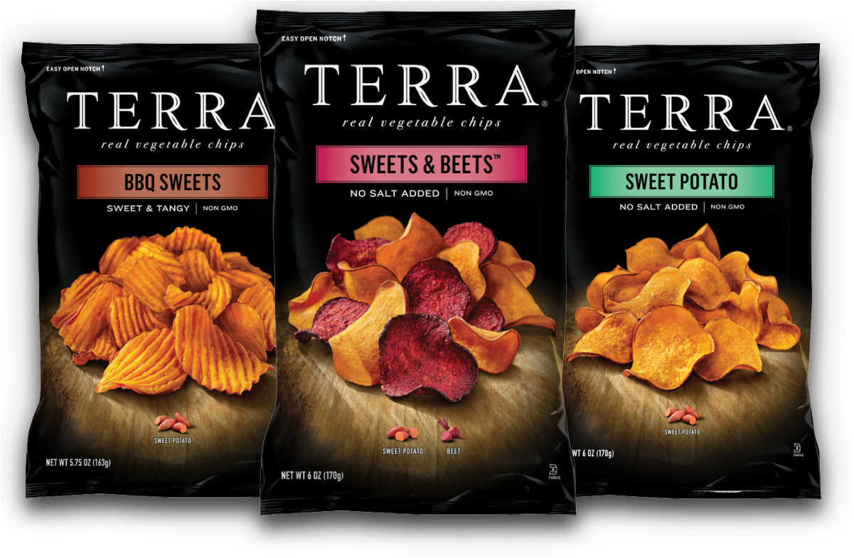 Sweet Potato Chips - Terra Bbq Sweets - 5.75 Ounce (1200x800), Png Download