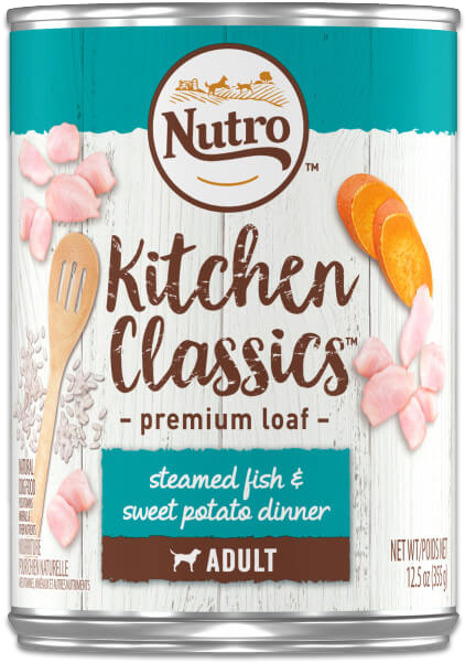 Nutro™ Adult Kitchen Classics™ Steamed Fish & Sweet - Nutro Adult Kitchen Classics Slow Cooked Chicken, Rice (640x640), Png Download