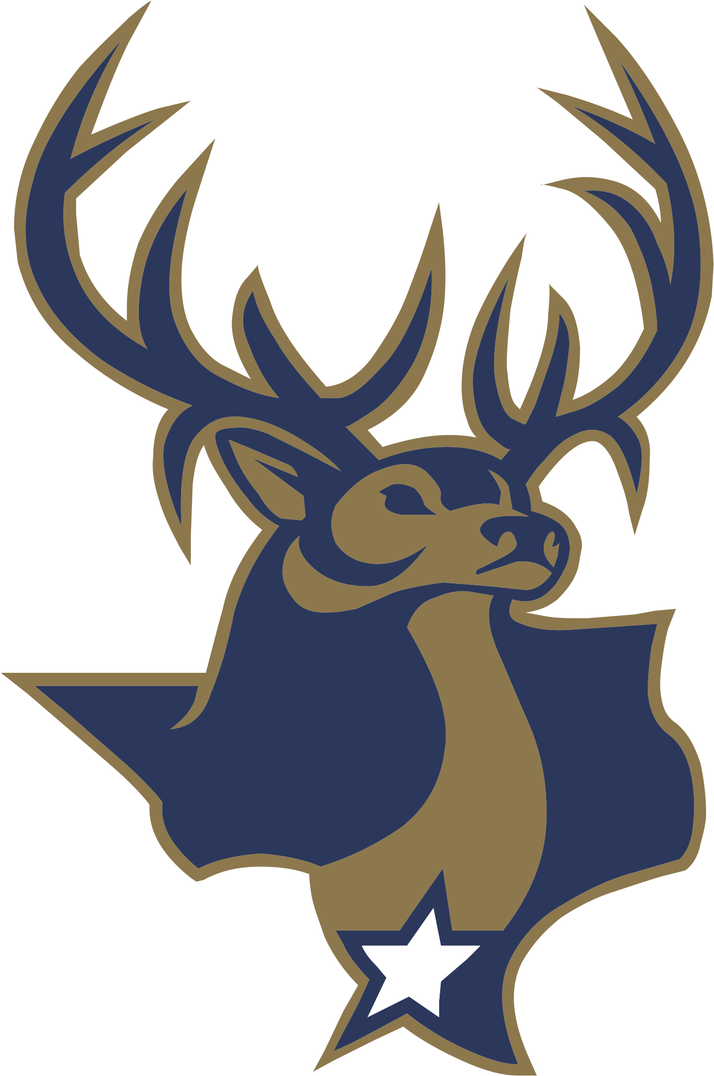 Laredo Bucks Logo Png (500x666), Png Download