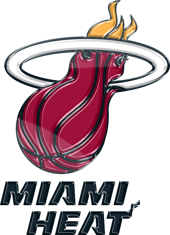 Sun April 21, Milwaukee At Miami, 7 P - Miami Heat Logo 2017 (543x750), Png Download