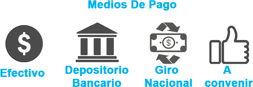 Formas De Pago Telones Y Soportes Para Video Beam - Graphic Design (900x324), Png Download