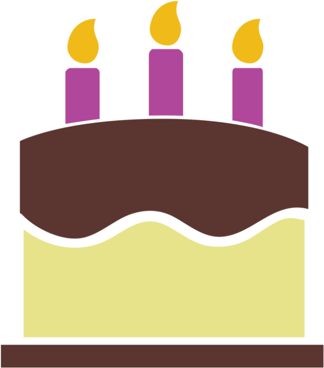 Free Birthday Icon Download - Birthday Cake Vector Icon (1000x750), Png Download
