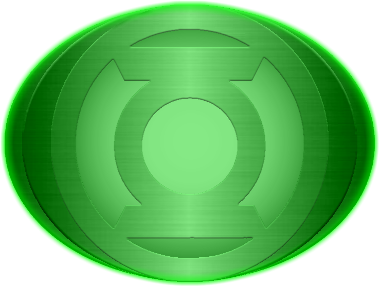 Green Lantern Ring Png - Circle (779x693), Png Download